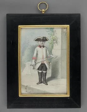 ï»¿Chrystian von Hessen-Darmstadt, ks.heski jako dziecko (1763-1830). unkn Stock Photos