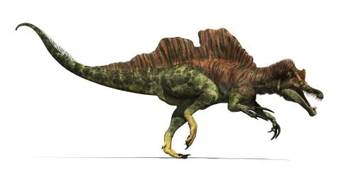 Ichthyovenator Dinosaur Stock-Illustration
