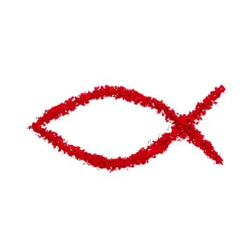 Ichthys Symbol Foto stock