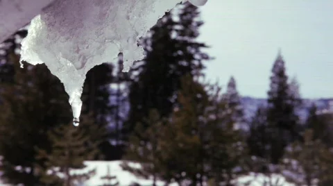 Icicle 2 Stock Footage 681670