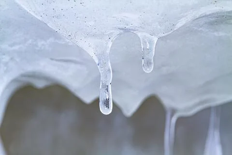 Icicle dripping Stock Photos