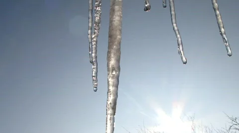 Icicle 스톡 동영상 632393