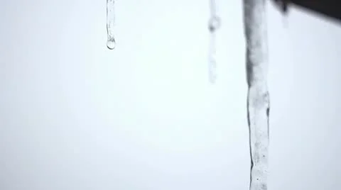 Icicle Stock Footage 10688046