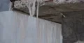 Icicle Low Temperature Cold Weather Freezing Season Ice Frozen Water House Roof 4k or 4k+ Resolution