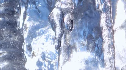 Icicle is melting. HD Stock Footage 10607672