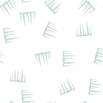 Icicle winter glyph seamless pattern Stock Illustration