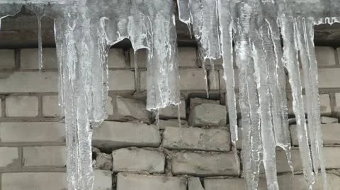 Icicles 스톡 동영상 20587252