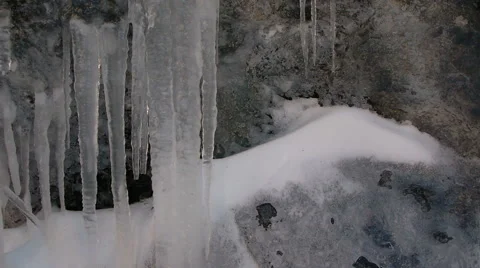 Icicles Video stock 46721389