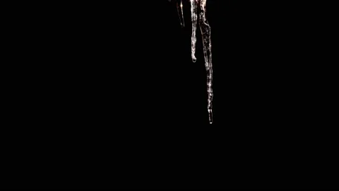 Icicles Forming Time Lapse 库存影片 164877887
