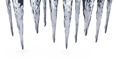 Icicles Stock Illustration