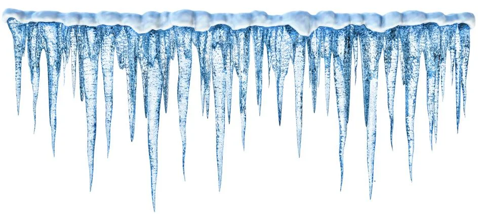 Icicles Stock Illustration