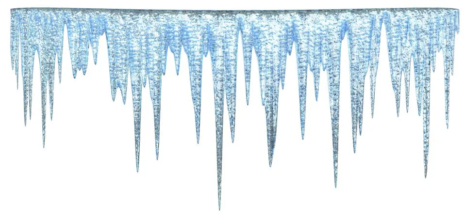 Icicles Stock Illustration