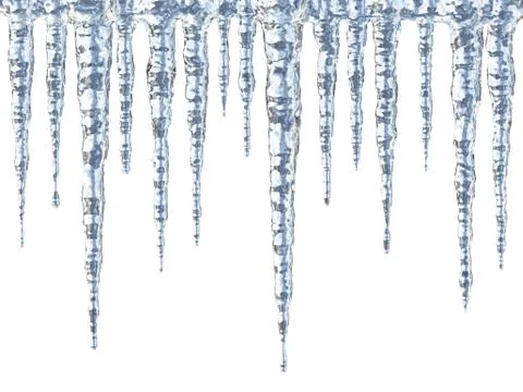 Icicles Stock Illustration