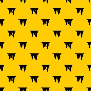 Icicles pattern 스톡 일러스트