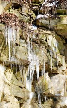 Icicles Stock Photos