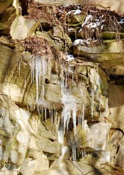 Icicles Stock Photos