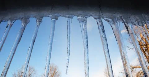 Icicles Stock Photos
