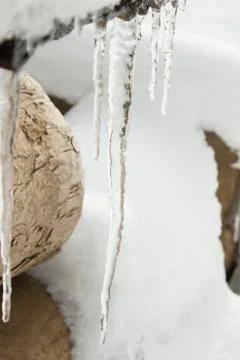 Icicles Stock Photos