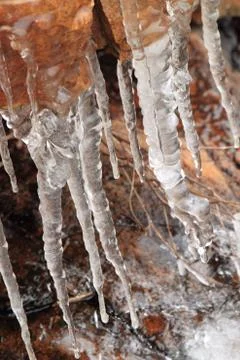 Icicles 스톡 사진