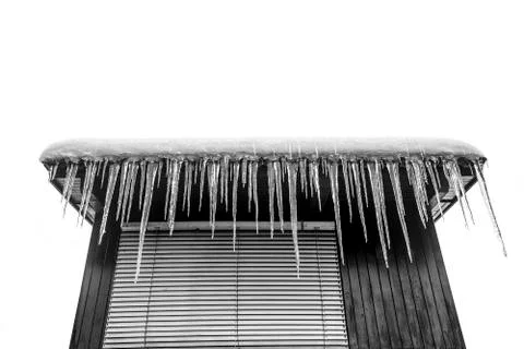 Icicles Foto stock