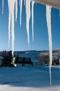 Icicles Stock Photos
