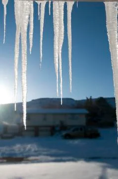 Icicles Stock Photos