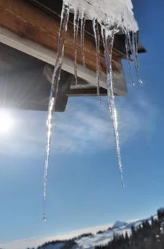 Icicles Stock Photos