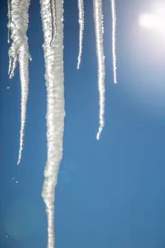 Icicles Stock Photos
