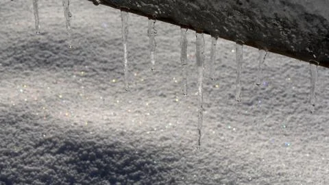 Icicles Stock Photos