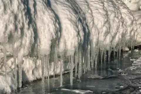 Icicles Stock Photos