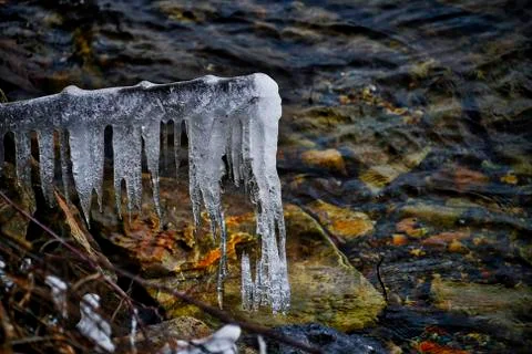 Icicles 스톡 사진