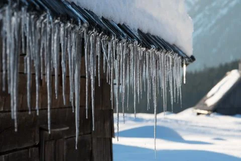 Icicles Stock Photos