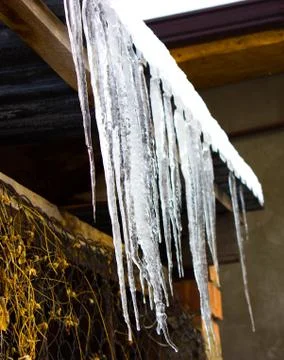 Icicles Stock Photos