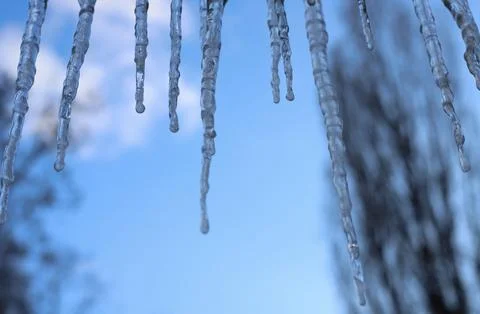 Icicles Stock Photos