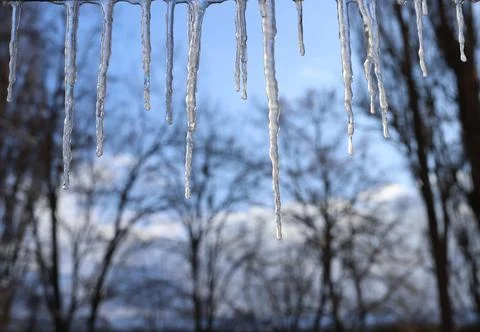 Icicles Stock Photos