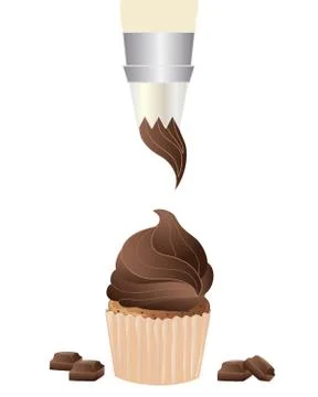 Icing bag Stock Illustration