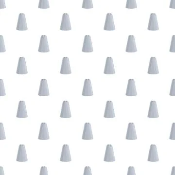 Icing bag nozzle pattern for cake decoration background Stock Illustration