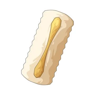 Icing comb illustration Stockillustratie
