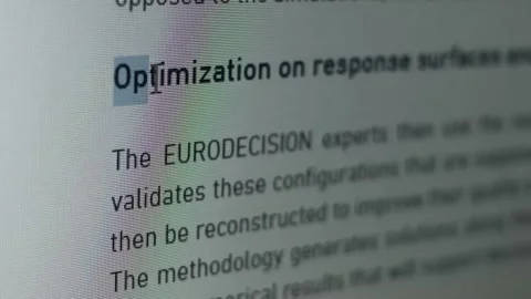 ICO - initial coin offering - learning information. Concept of ICO as Stock Footage 150812892