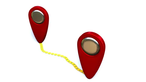 Icon of 3D geo-visualization in the background Stock Footage 147129500