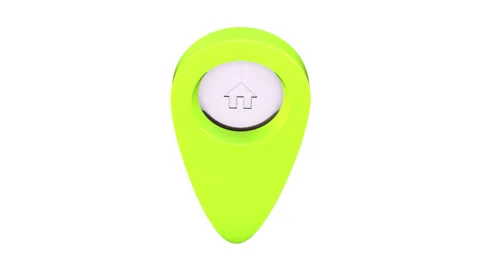 Icon of 3D geo-visualization in the background Vídeo Stock 147129513
