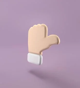 Like icon 3d illustration Stock Illustration