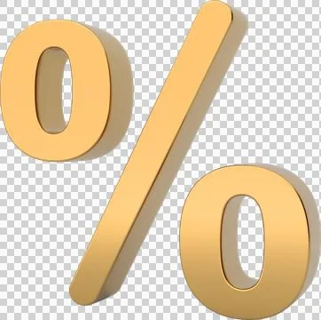 % icon 3d Stock Photos