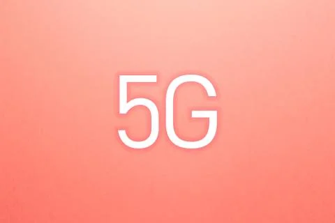 Icon 5G network wireless systems and internet of things. Abstract global with Stock Photos