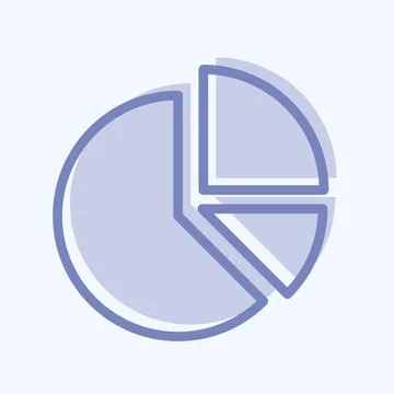 Icon Analytics. suitable for Startup symbol. two tone style. simple design ed Stock Illustration