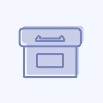 Icon Archive. suitable for Web Interface symbol. two tone style. simple desig Illustrazione stock