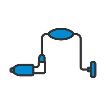 Icon Of Auge Ilustração Stock