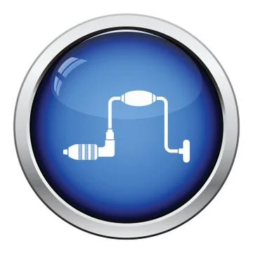 Icon of auger Stock Illustration