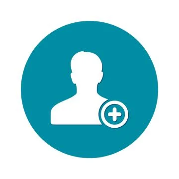 Icon of avatar. Stock Illustration