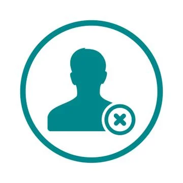 Icon of avatar. Stock Illustration